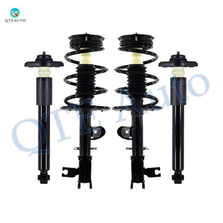 Set 4 Front Quick Complete Strut-Coil Spring-Rear Complete Shock Kit For 2016 Nissan Murano