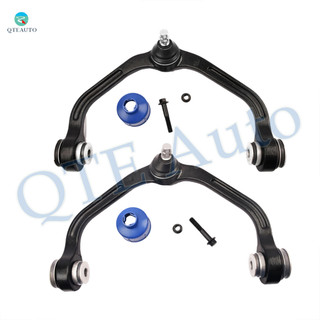 Pair 2 Front Left-Right Upper Control Arm Ball Joint For 1998-2004 Mazda B4000 1 Piece Design, Front Coil