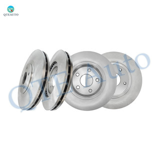 Set of 4 Front 330mm-Rear 328mm Disc Brake Rotors For 2012-2014 2019 2020 Dodge Journey, Automotive Replacement Brake Rotors