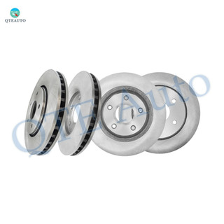 Set of 4 Front 302mm-Rear 305mm Disc Brake Rotors For 2009-2014 Volkswagen Routan