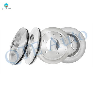 Set of 4 Front-Rear Disc Brake Rotors For 2008-2014 Dodge Avenger