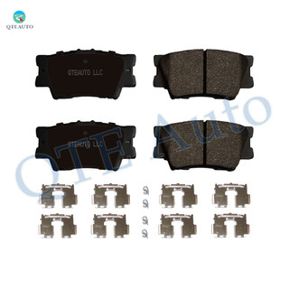 Rear Ceramic Brake Pad Kit For 2013-2018 Lexus ES300h Base