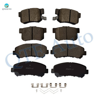 Set of 8 Front-Rear Ceramic Brake Pad Kit For 2010-2013 Suzuki Kizashi
