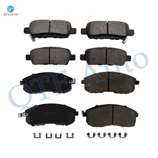 Set of 8 Front-Rear Ceramic Brake Pad Kit For 2003-2005 Infiniti G35