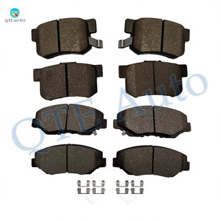 Set of 8 Front-Rear Ceramic Brake Pad Kit To 2003-2007 Honda Accord