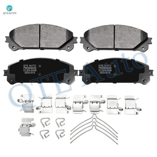 Front Ceramic Brake Pad Kit For 2018 2019 Lexus RX450hL Base