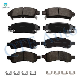 Set of 8 Front-Rear Ceramic Brake Pad Kit For 2006-2008 Isuzu Ascender