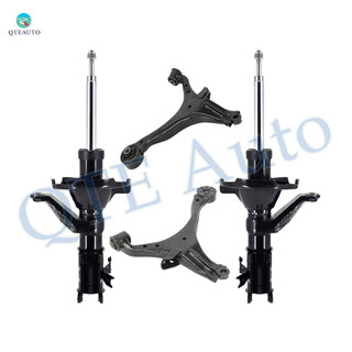 Set of 4 Front Lower Control Arm-Suspension Strut Assembly For 2003-2005 Honda Civic