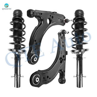 Set of 4 Front Lower Control Arm Ball Joint-Quick Complete Strut-Coil Spring Assembly For 2003-2005 Volkswagen Beetle Set of 4 Front Lower Control Arm Ball Joint-Quick Complete Strut-Coil Spring Assembly For 2003-2005 Volkswagen Beetle