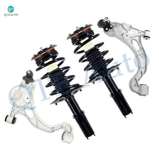 Set of 4 Front Lower Control Arm Ball Joint-Quick Complete Strut-Coil Spring Assembly For 2001-2003 Oldsmobile Aurora