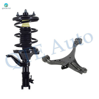 Front Right Lower Control Arm-Quick Complete Strut-Coil Spring Assembly For 2003-2005 Honda Civic Hybrid