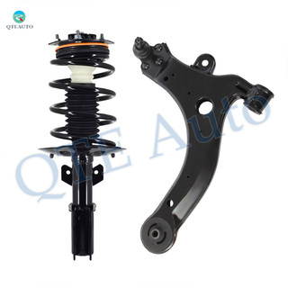Front Right Lower Control Arm Ball Jointt-Quick Complete Strut-Coil Spring Assembly For 2005-2008 Pontiac Grand Prix