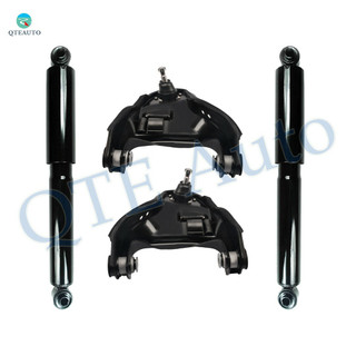 Set of 4 Front Upper Control Arm Ball Joint-Shock Absorber For 1984-1994 Chevrolet S10 Blazer