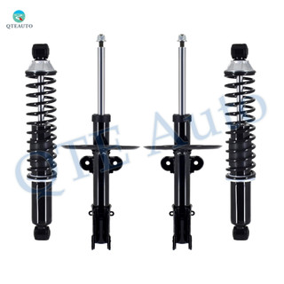Set 4 Front Suspension Strut-Rear Complete Shock Kit For 2000 Chrysler Voyager
