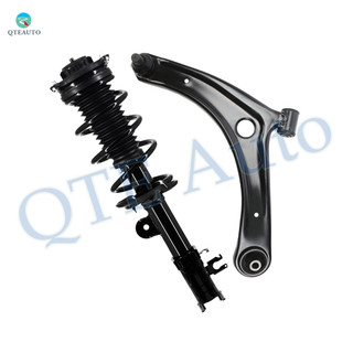 Front Left Lower Control Arm Ball Joint-Quick Complete Strut-Coil Spring Assembly For 2017 Jeep Compass L4