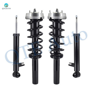 Set of 4 Front Quick Complete Strut - Coil Spring-Rear Shock For BMW X6 2008-2014