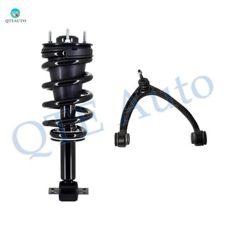 Front Right Upper Control Arm Ball Joint-Quick Complete Strut-Coil Spring Assembly For 2007-2014 Chevrolet Suburban 1500