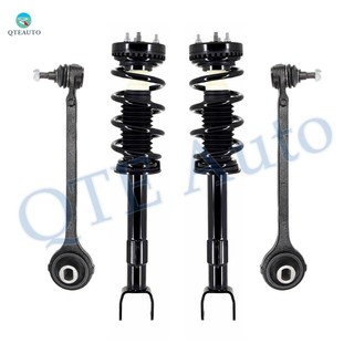 Set of 4 Front Lower Forward Control Arm Ball Joint-Quick Complete Strut-Coil Spring Assembly For 2013 2014 Dodge Challenger