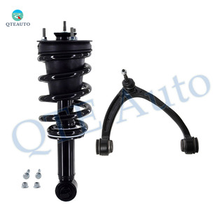 Front Right Upper Control Arm Ball Joint-Quick Complete Strut-Coil Spring Assembly For 2015 2016 GMC Yukon XL RWD