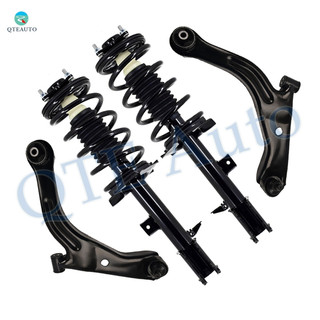 Set of 4 Front Lower Control Arm Ball Joint-Quick Complete Strut-Coil Spring Assembly For 2001-2006 2008-2011 Mazda Tribute V6