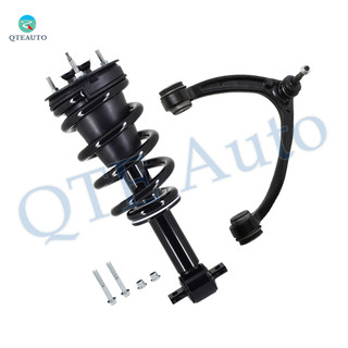 Front Right Upper Control Arm Ball Joint-Quick Complete Strut-Coil Spring Assembly For 2014-2016 Chevrolet Silverado 1500 RWD