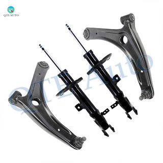 Set of 4 Front Lower Control Arm Ball Joint-Suspension Strut Assembly For 2011-2017 Jeep Compass