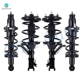 Set 4 Front-Rear Quick Complete Strut-Coil Spring For 2001 2002 Honda Civic