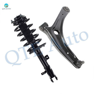 Front Left Lower Control Arm Ball Joint-Quick Complete Strut-Coil Spring Assembly For 2012-2017 Jeep Patriot