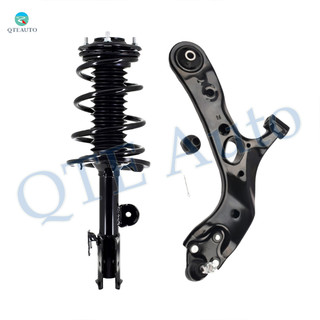 Front Right Lower Control Arm Ball Joint-Quick Complete Strut-Coil Spring Assembly For 2013-2018 Toyota RAV4