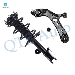 Front Left Lower Control Arm Ball Joint-Quick Complete Strut-Coil Spring Assembly For 2006-2012 Toyota RAV4