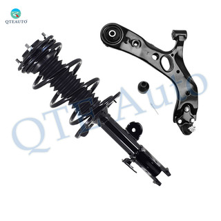 Front Right Lower Control Arm Ball Joint-Quick Complete Strut-Coil Spring Assembly For 2006-2012 Toyota RAV4