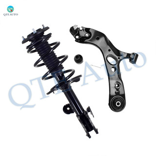 Front Left Lower Control Arm Ball Joint-Quick Complete Strut-Coil Spring Assembly For 2006-2008 Toyota RAV4 V6