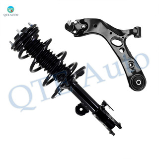 Front Left Lower Control Arm Ball Joint-Quick Complete Strut-Coil Spring Assembly For 2015-2017 Lexus NX200T