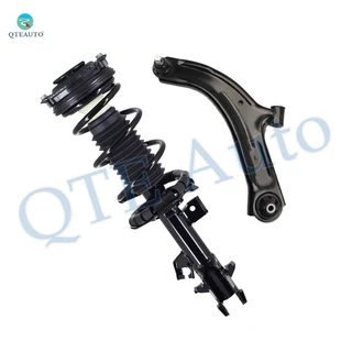 Front Left Lower Control Arm Ball Joint-Quick Complete Strut-Coil Spring Assembly For 2007-2012 Nissan Versa