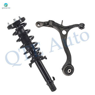 Front Right Lower Control Arm-Quick Complete Strut-Coil Spring Assembly For 2008-2012 Honda Accord L4