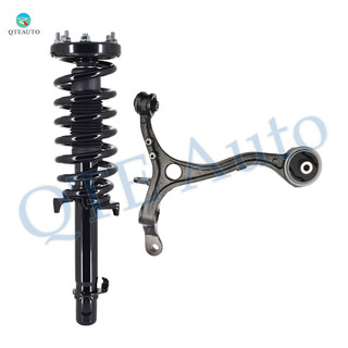 Front Right Lower Control Arm-Quick Complete Strut-Coil Spring Assembly For 2008-2012 Honda Accord V6