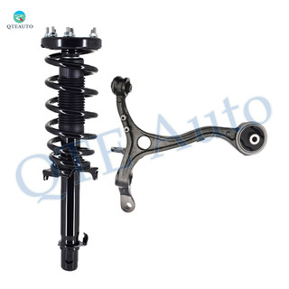 Front Right Lower Control Arm-Quick Complete Strut-Coil Spring Assembly For 2008-2012 Honda Accord