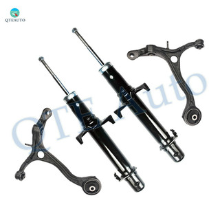 Set 4 Front Lower Control Arm-Suspension Strut Assembly For 2009-2014 Acura TSX