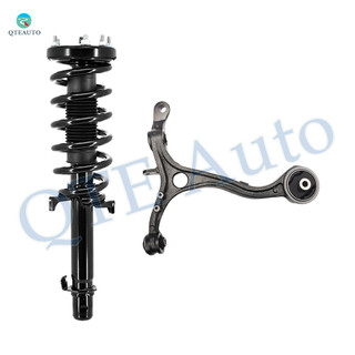 Front Left Lower Control Arm-Quick Complete Strut-Coil Spring Assembly For 2009-2014 Acura TSX
