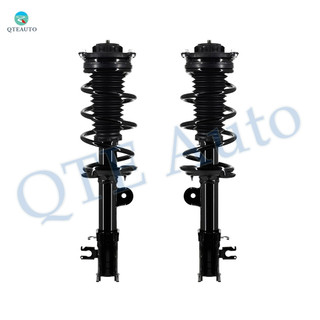 Pair of 2 Front Left-Right Quick Complete Strut-Coil Spring For 2017-2021 Jeep Compass