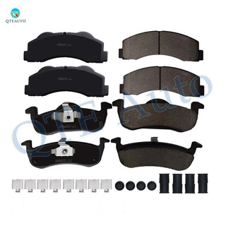 Set of 8 Front-Rear Ceramic Brake Pad Kit For 2011-2017 Ford Navigator