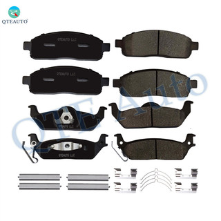 Set of 8 Front-Rear Ceramic Brake Pad Kit For 2005-2009 Ford F-150