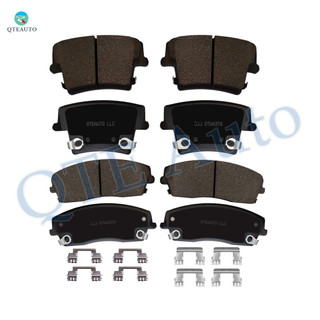 Set of 8 Front-Rear Ceramic Brake Pad Kit For 2009-2018 Dodge Challenger