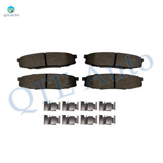 Rear Ceramic Brake Pad Kit For 2007-2021 Toyota Tundra
