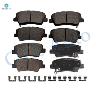 Set of 8 Front-Rear Ceramic Brake Pad Kit For 2012-2016 Hyundai Veloster