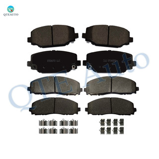 Set of 8 Front-Rear Ceramic Brake Pad Kit For 2012-2015 RAM C/V with Heavy Duty Brakes