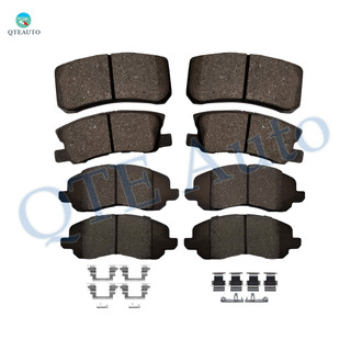 Set of 8 Front-Rear Ceramic Brake Pad Kit For 2008-2012 Dodge Avenger