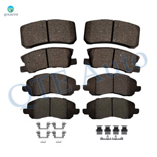 Set of 8 Front-Rear Ceramic Brake Pad Kit For 2007-2010 Jeep Compass