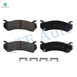 Rear Ceramic Brake Pad Kit For 2005 2006 Chevrolet Silverado 3500