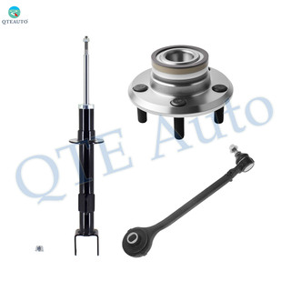Set of 3 Front Left Lower Forward Control Arm Ball Joint-Wheel Hub Bearing Assembly-Suspension Strut Assembly For 2013 2014 Dodge Challenger